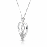 No using the 925 sterling heart pendant neclace
