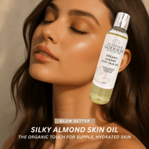 Organic Sweet Almond Silky Skin Oil - 48 Hour Hydration-3